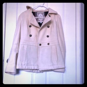 Cream coat